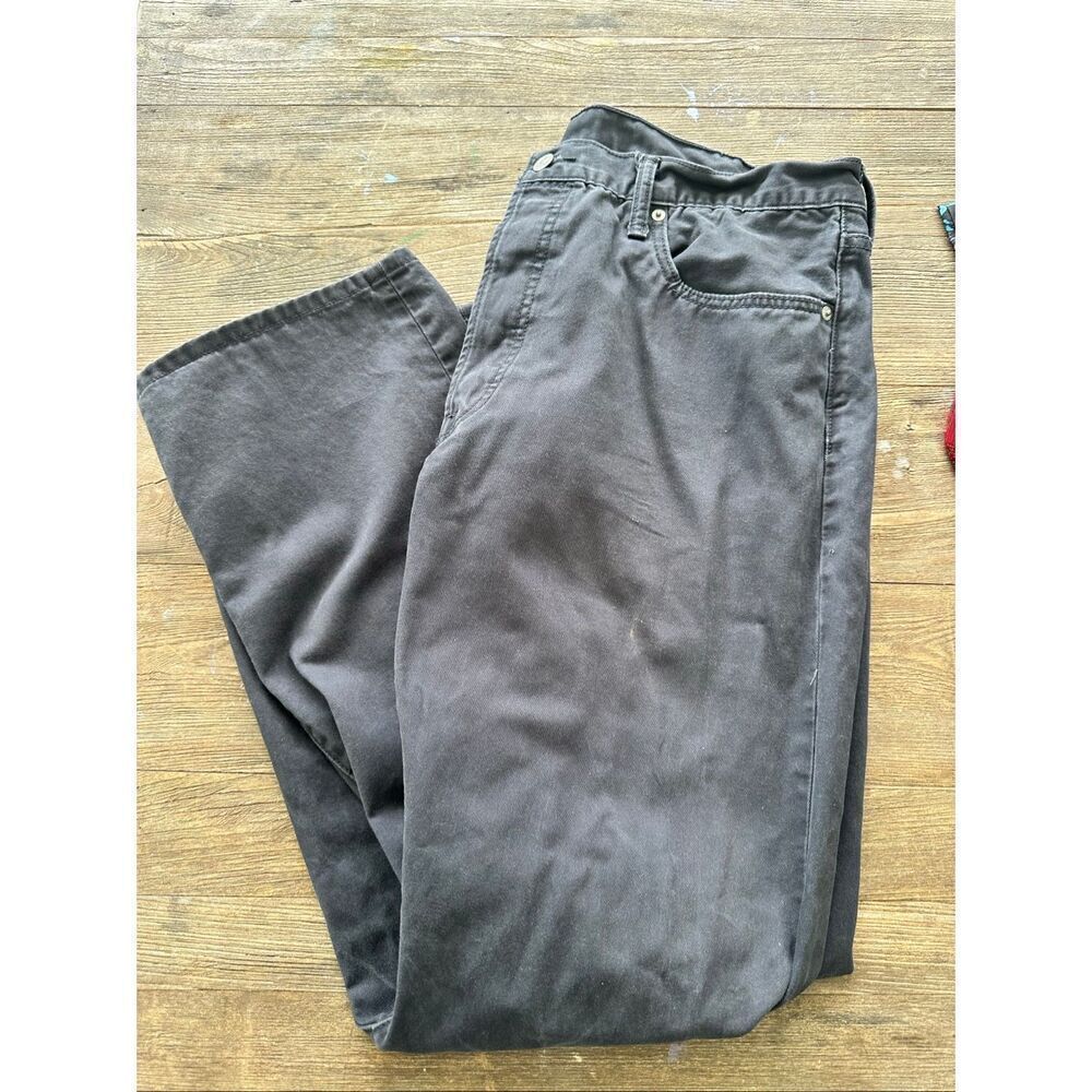 Levi’s 501 Men’s original charcoal/black jeans, size 38 x 32